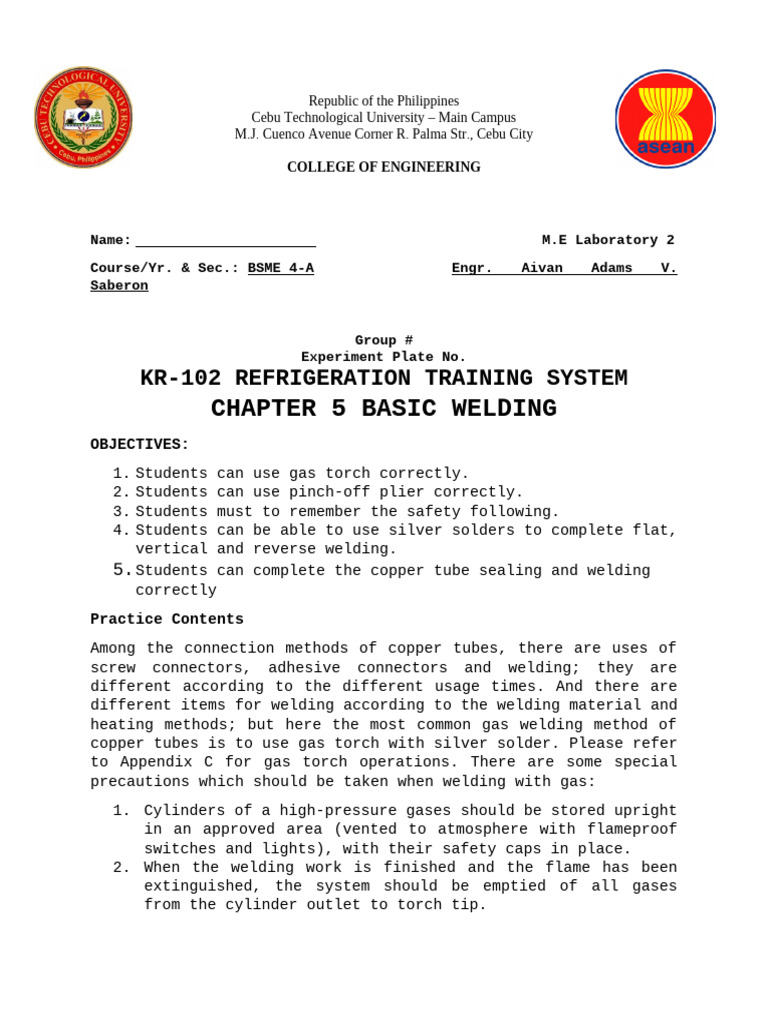 Plate 7.3 - BASIC WELDING | PDF
