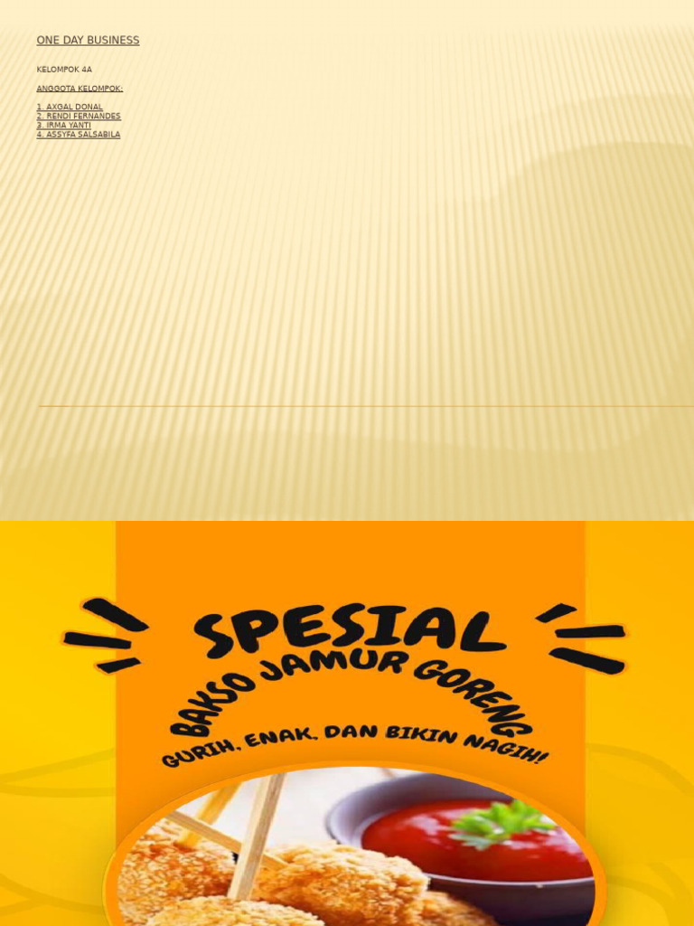 One Day Business Pdf