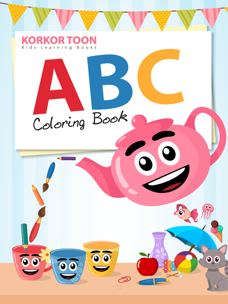 Alphabet Color Book 1.Cdr | PDF