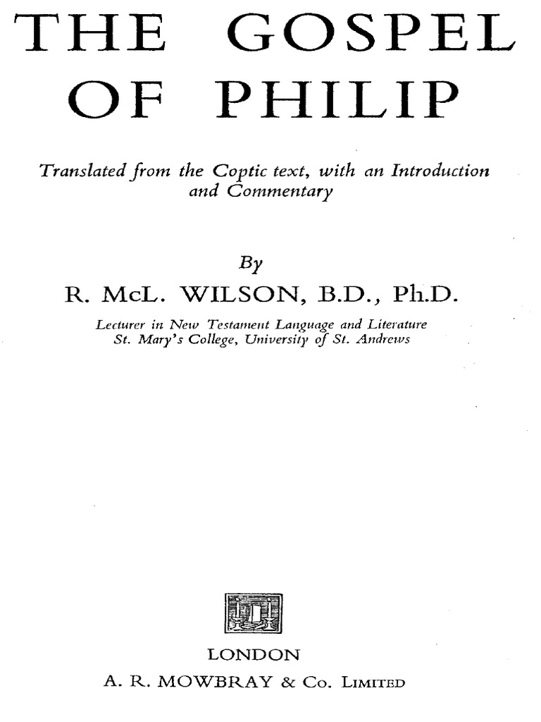 Wilson TheGospelOfPhilip PDF