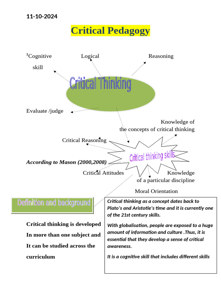 Critical Pedagogy | PDF