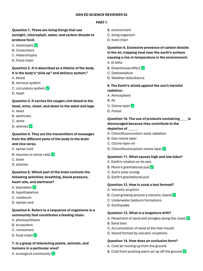 Gen Ed Science Reviewer 02 | PDF | Atoms | Young Adult