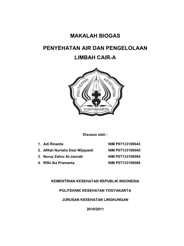 Makalah Biogas