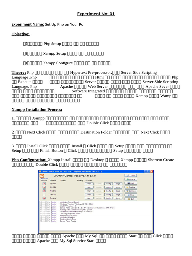 Experiment Web Development | PDF | Php | Systems Architecture