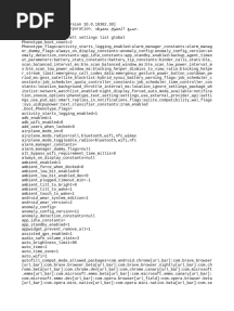 Adb Shell Settings List Global