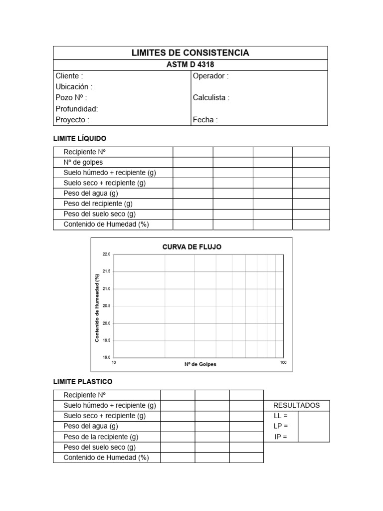 Planillas Limites de Consistencia | PDF