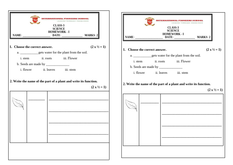 Class 3 HW-1 | PDF