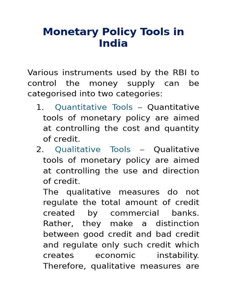 Instruments of MP | PDF