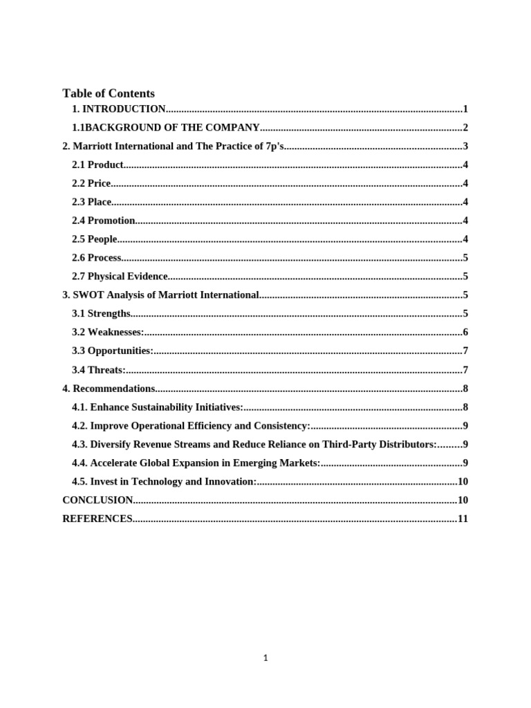 Service Marriot Done | PDF