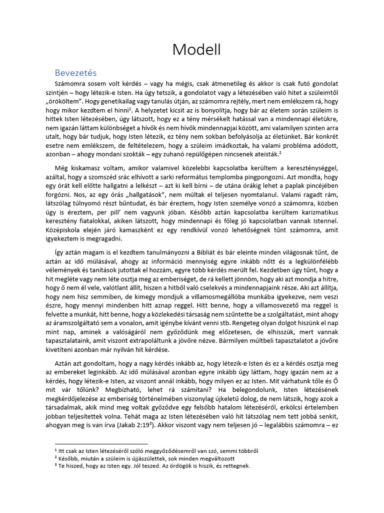 Modell | PDF