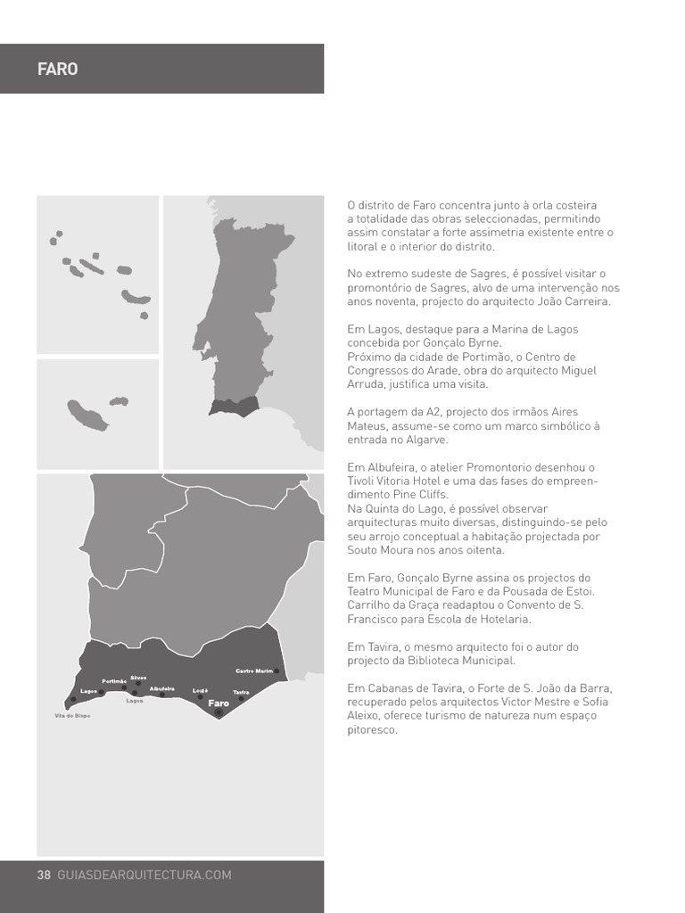 Guia de Arquitectura - Faro | PDF