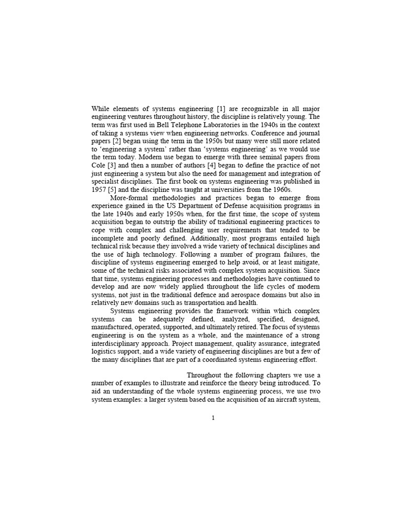 Introduction To Systems Engr | PDF | System | Computers