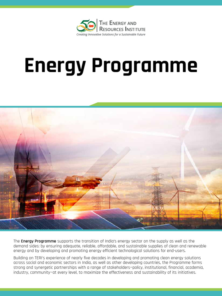 Energy Programme | PDF