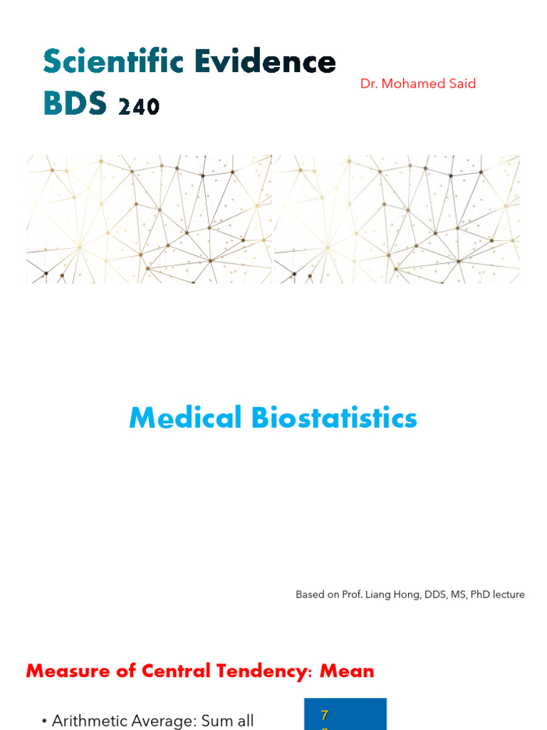 Biostatistics visual data 4