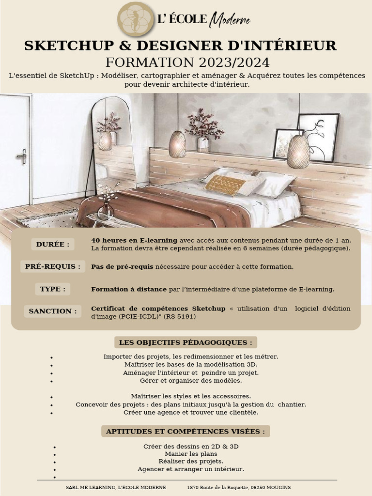 Brochure Architecte Interieur | PDF