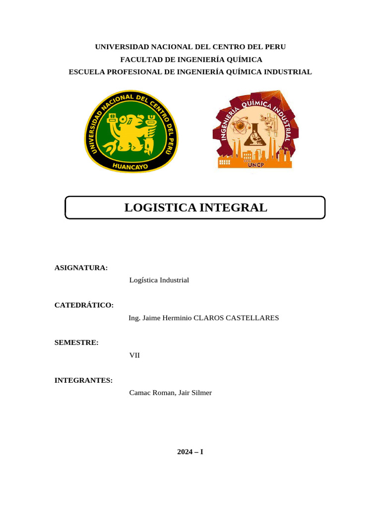 Logistica Integral | PDF