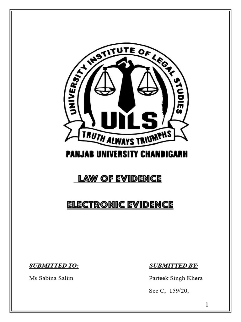 Evidence Assignment 7 Main Pdf