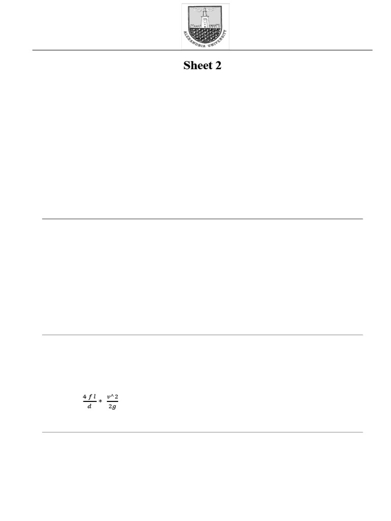 Sheet 2 | PDF