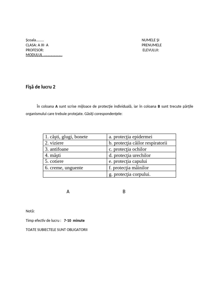 FL 2 Echip Prot | PDF