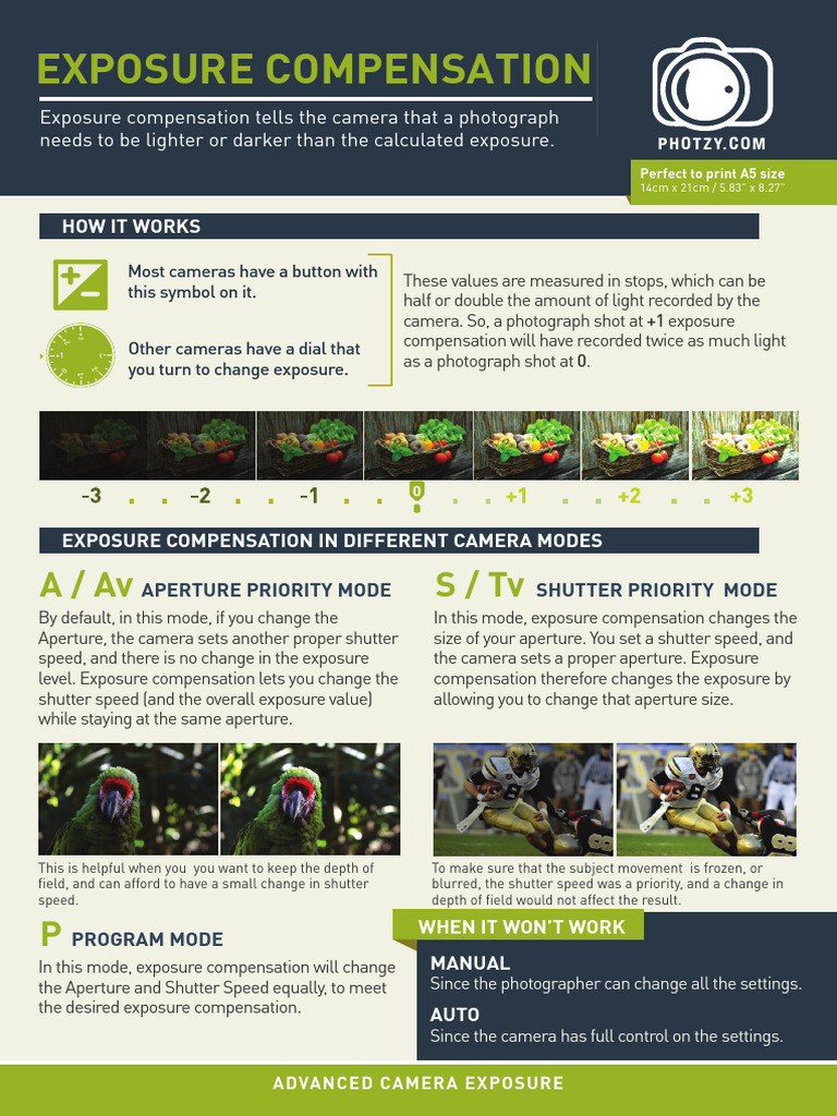 Exposure Compensation | PDF