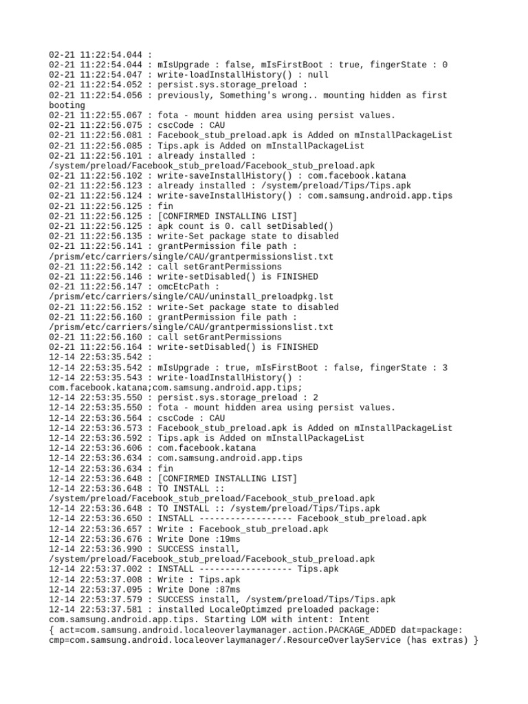 Preload installer pdf