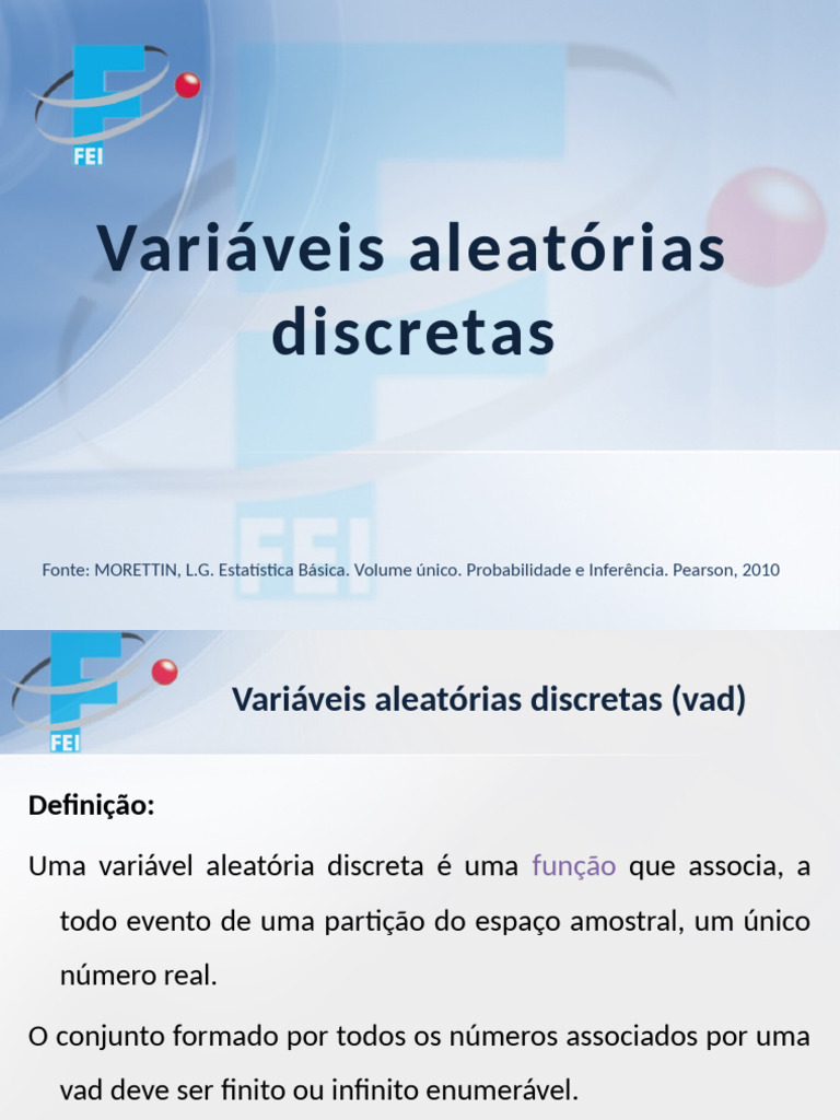 Aula 03 V A Discretas | PDF
