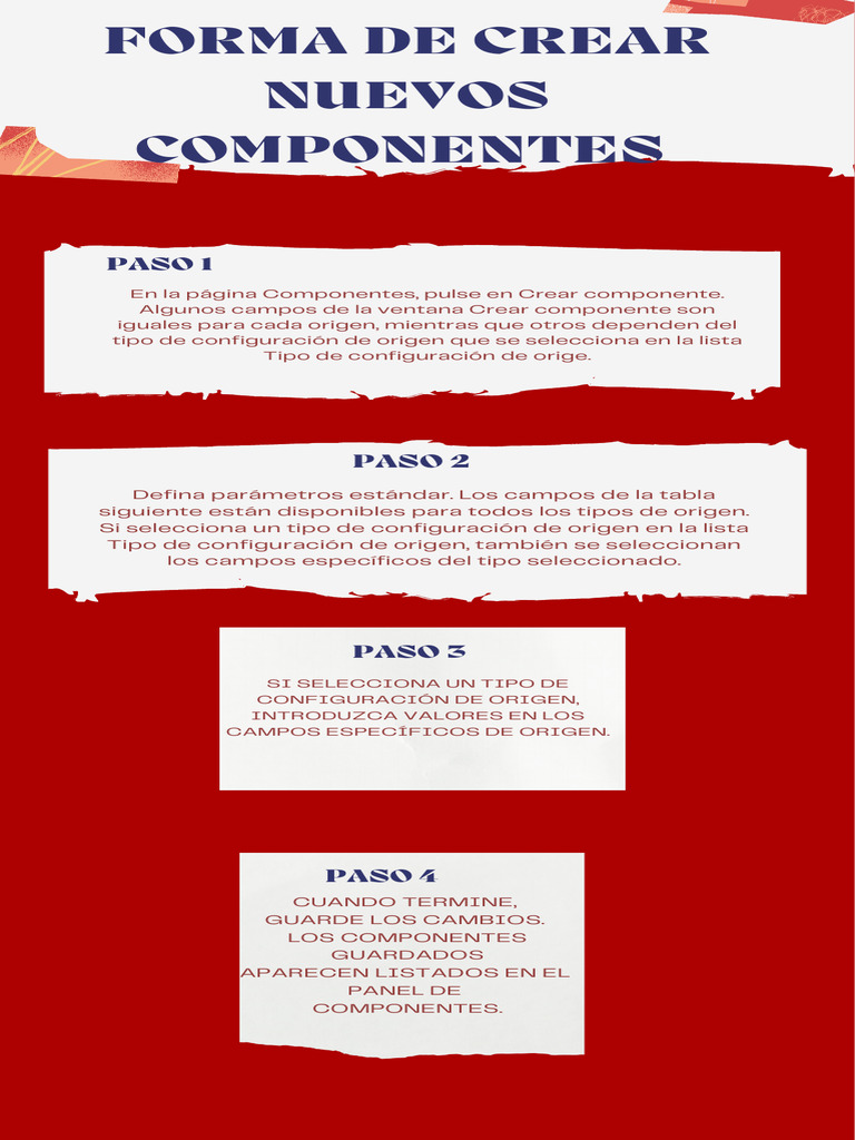 Criando Componentes: Guia Passo a Passo | PDF