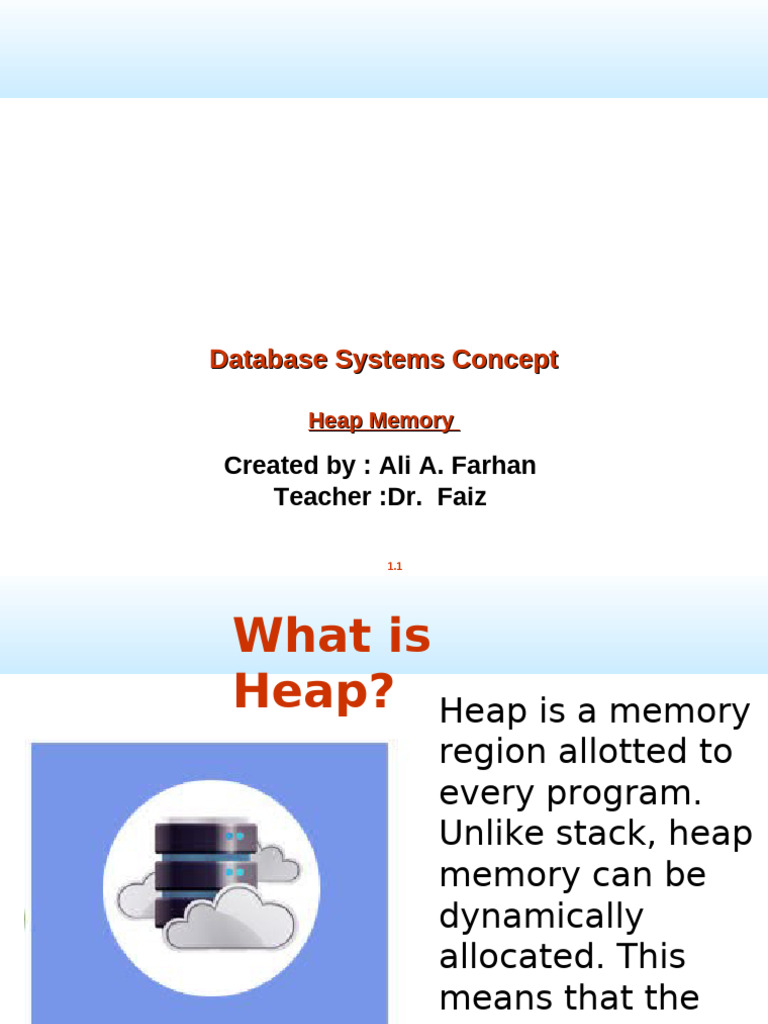 Heap Memory | PDF