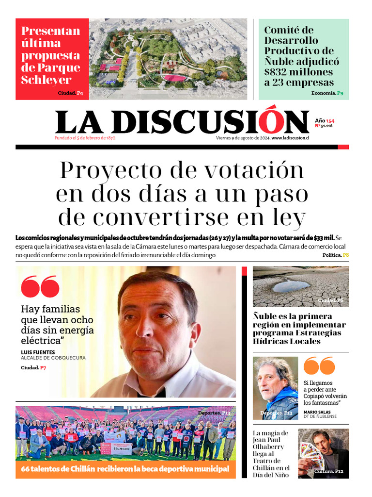La Discusión 090824 | PDF