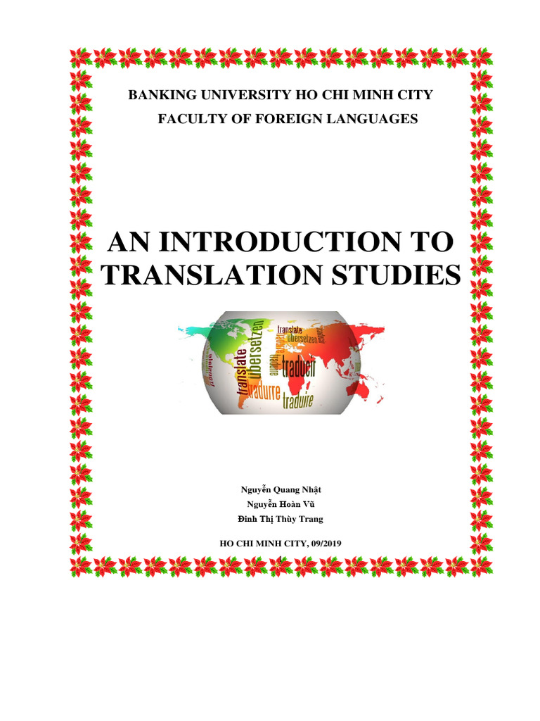 An Introduction To Translation Studies - SB | PDF