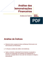 Analise de Indices de Rentabilidade