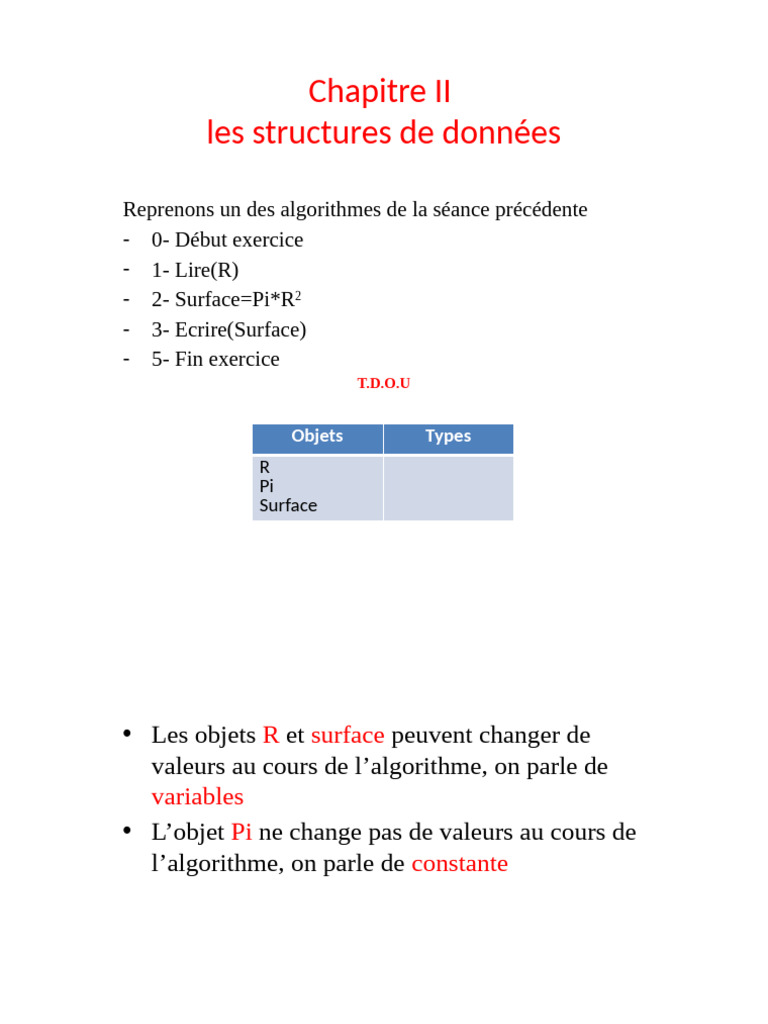 Chapitre 2 | PDF