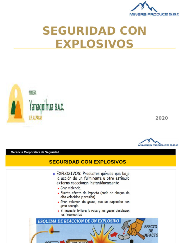 Explosivos | PDF