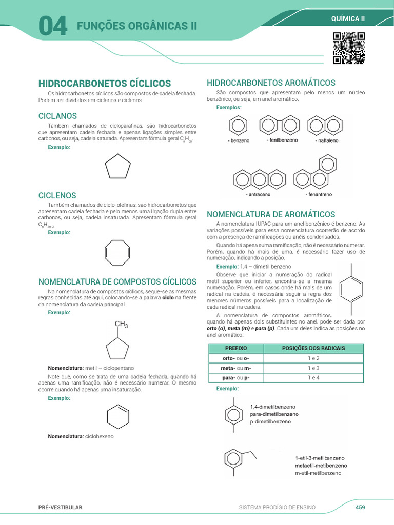 Apostila Química II - Módulo 4 | PDF
