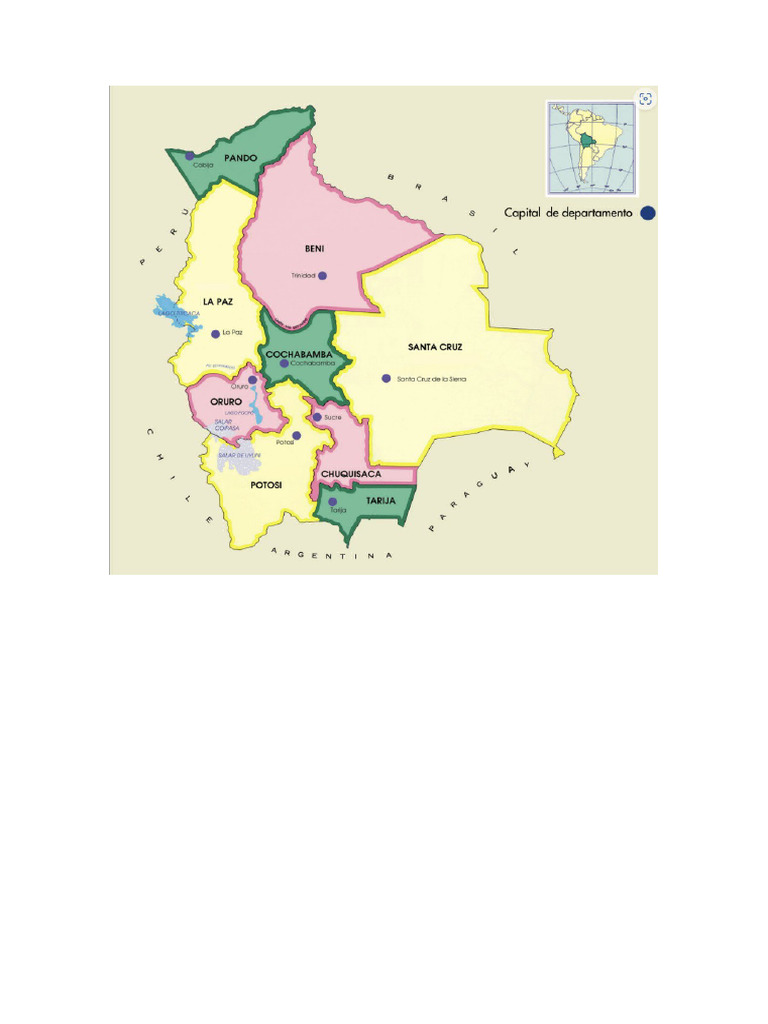Mapa de Bolivia | PDF