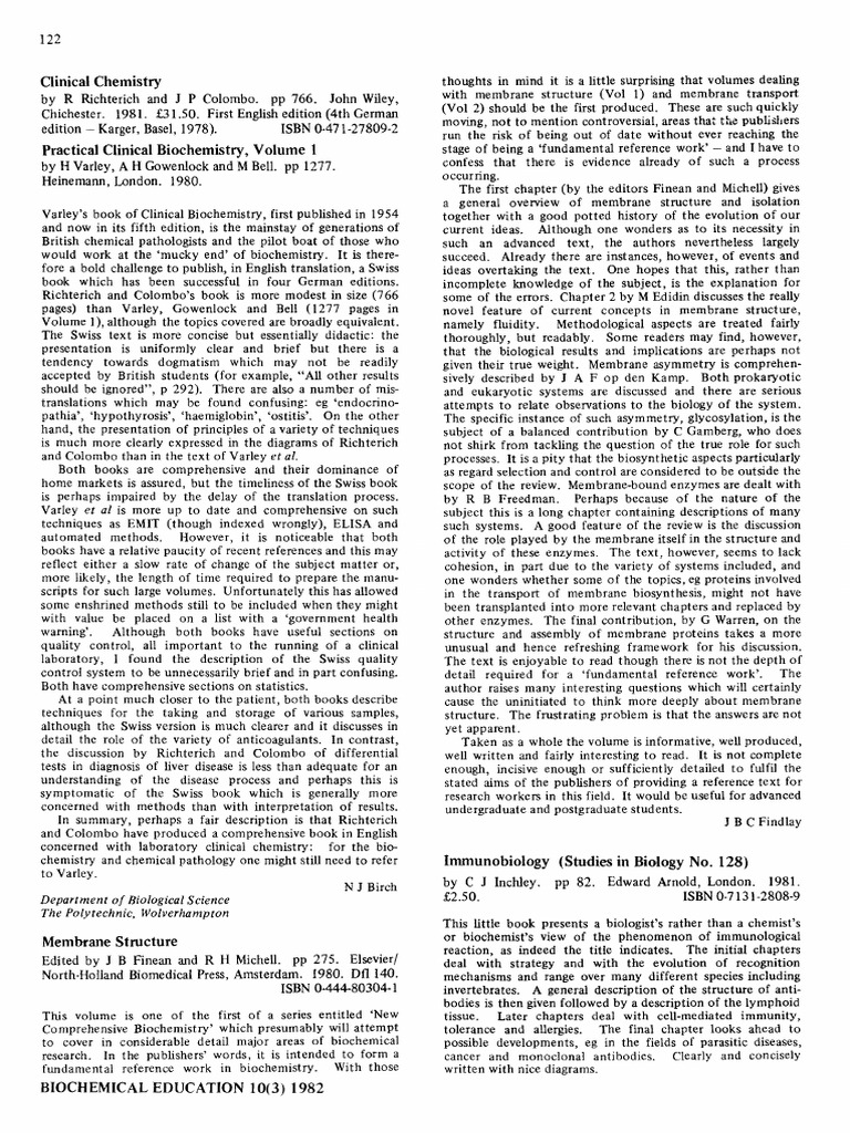 Practical Clinical Biochemistry Volume 1 Pdf