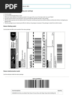 Amazon Online Return Instructions | PDF