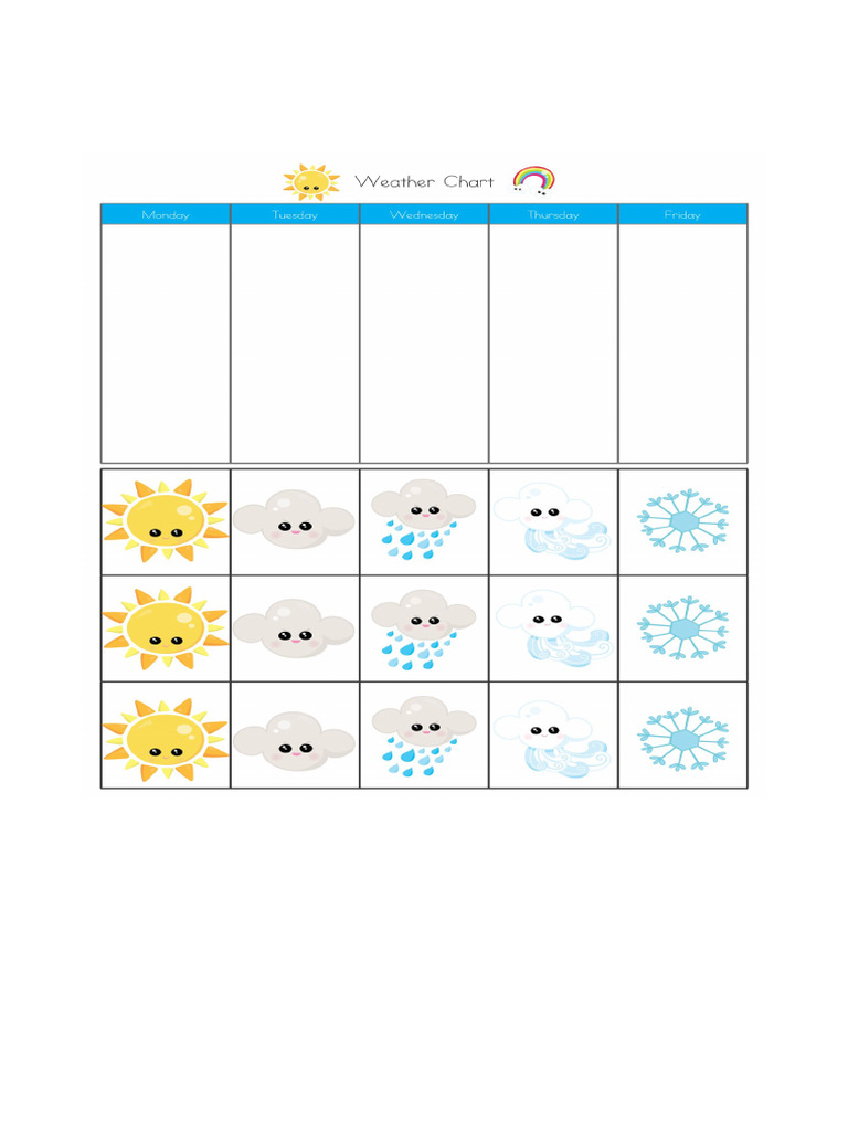 Free Printable Weather Cards For Kindergartenn - 1241.jpg | PDF
