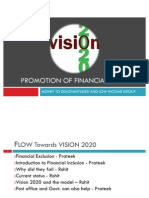 Promotion of Financial Inclusion