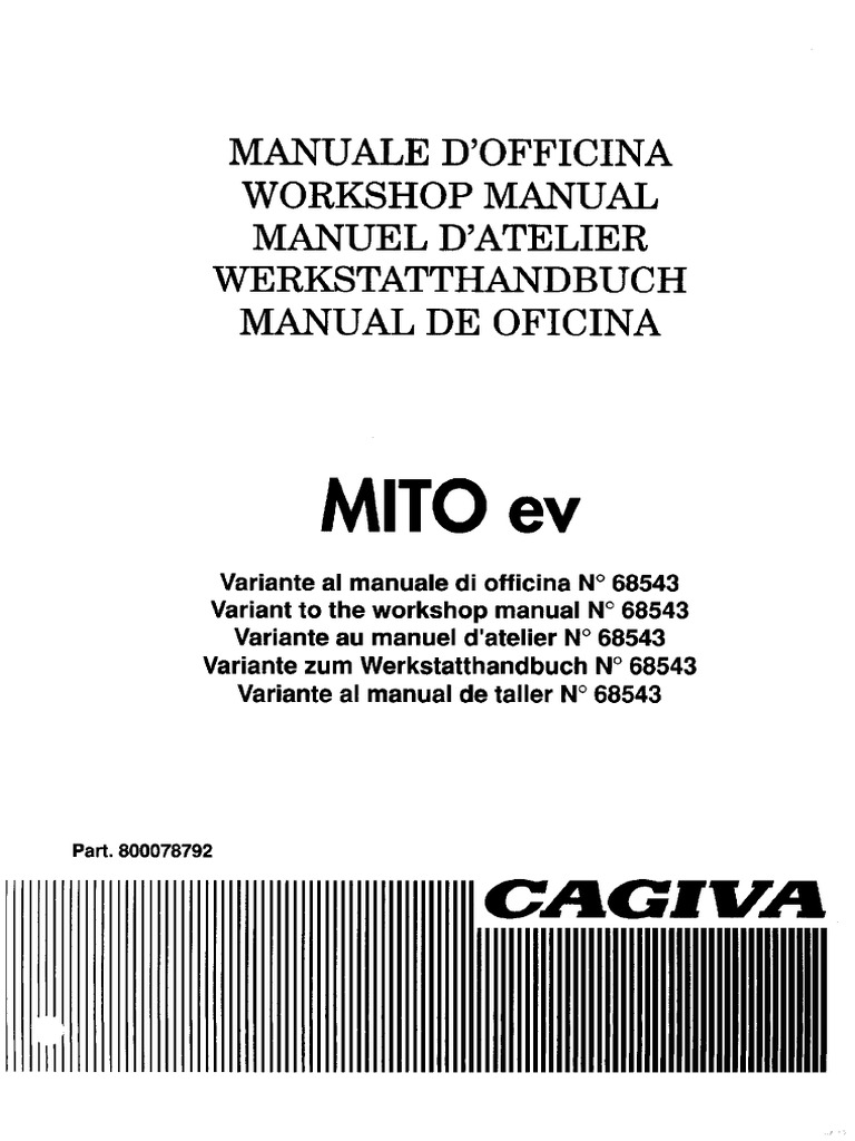 Cagiva MITO 125 EVO 8P [2000] - CDI Zündbox control unit Ignit