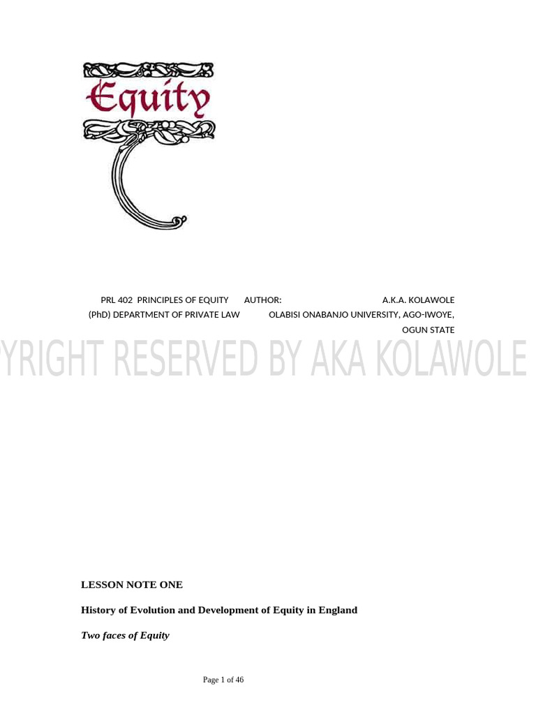 2022 2023 PRL 402 Class Notes | PDF