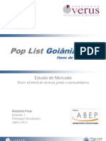 Pop List 2011 AB Vol I - Principais Result a Dos