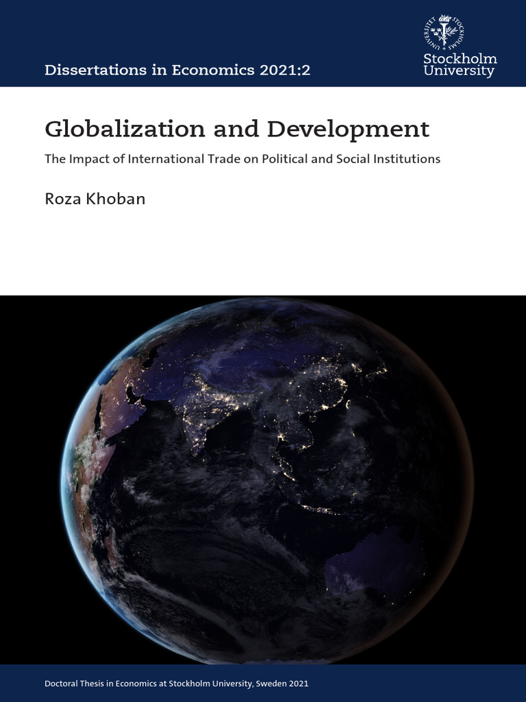 765.trade, Globalization and Development | PDF