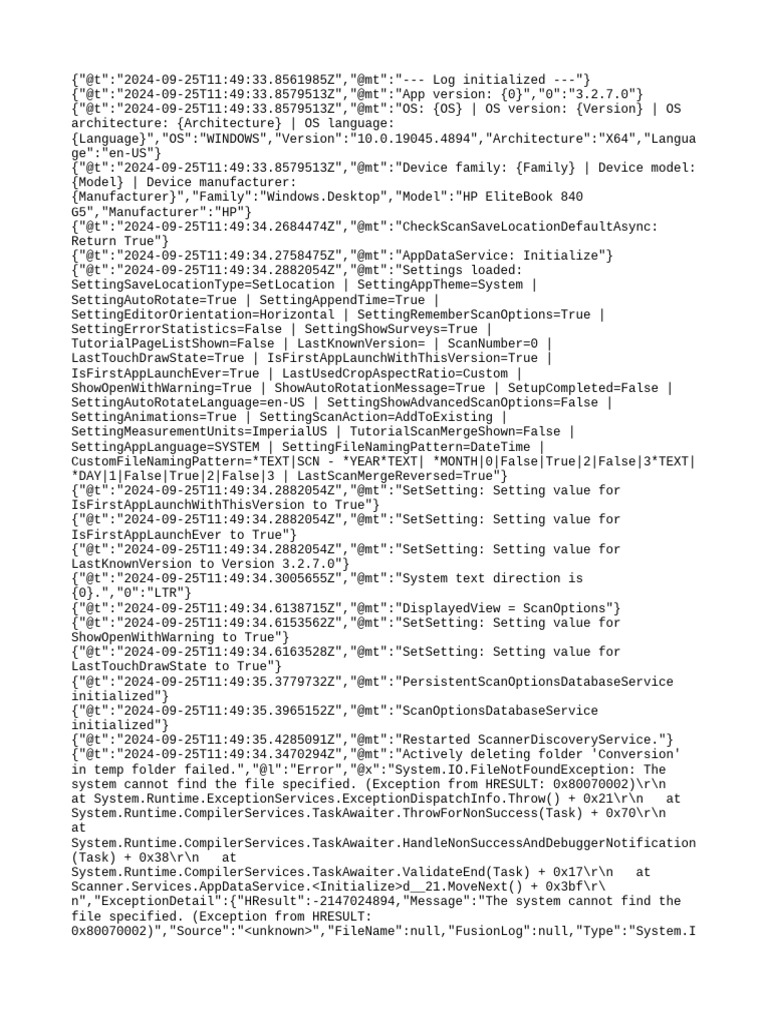 Log 20240924 | PDF