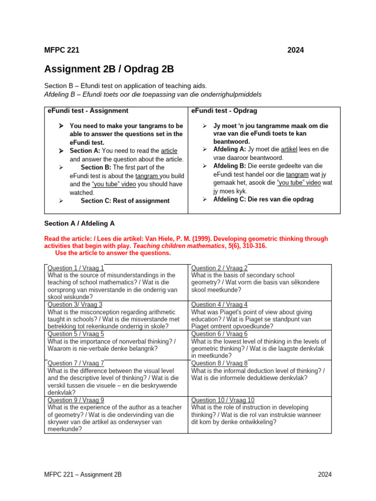 MFPC+221+Assignment+2B+-+2024 2 | PDF