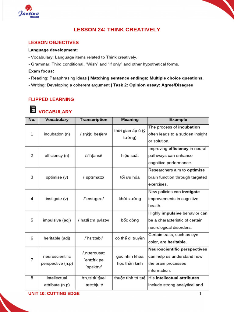 (In SB) Lesson 24 Check | PDF