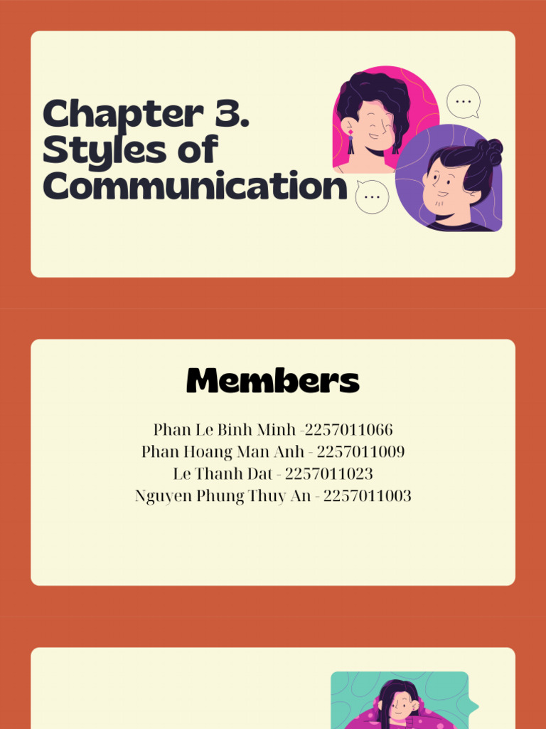 (ICC) Styles of Communication | PDF