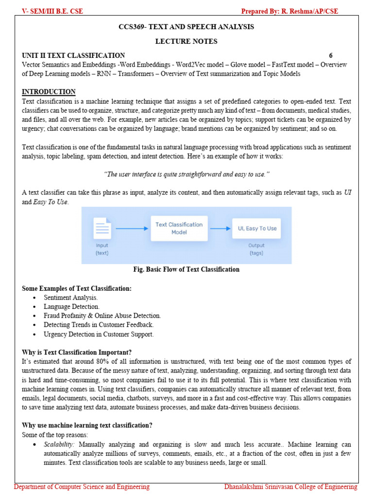 Unit 2 | PDF | Deep Learning | Computers