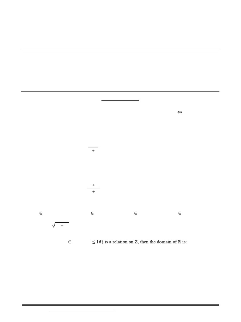 Maths Class Xi Chapter 02 Relations and Functions Practice Paper 02 ...