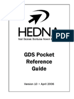 GDS Pocket Reference Guide: Version 10 - April 2006